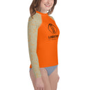 Lobster League Youth Diver's Guard HIGH VISIBILITY (Orange/Light Blue)