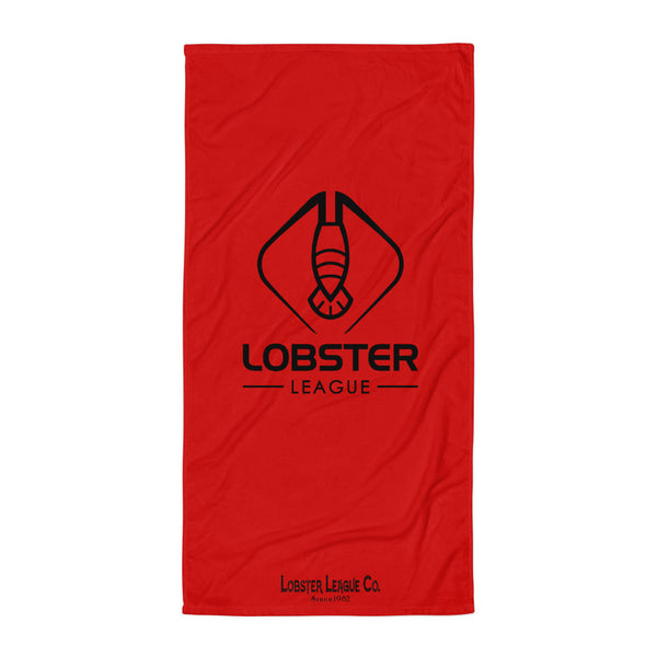 Lobster League Towel RED/BLACK