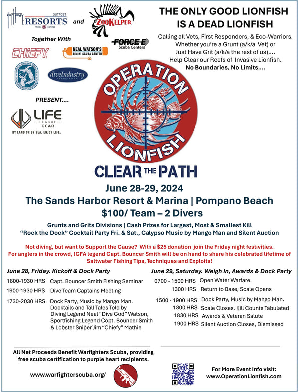 Join Us for Operation Lionfish 2024: Clear the Path!