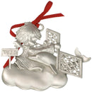 Dolphin Christmas Ornament, Ocean Angel Dolphin Holiday Ornament, Conservation Ornament, Dolphin Angel Tree Ornament, Dolphin Gift