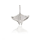Stingray Necklace Sterling Silver- Manta Ray Necklace for Women | Stingray Jewelry | Scuba Diving Jewelry | Ocean Inspired Fine Jewelry