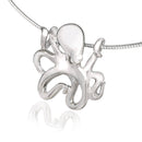 Octopus Necklaces for Women Sterling Silver- Octopus Jewelry, Octopus Pendant, Sea Life Jewelry, Octopus Gifts