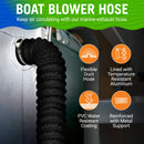 Boat Blower Hose 3in or 4in Exhaust Hose