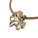 Octopus Necklace for Women Bronze- Octopus Jewelry for Women, Octopus Pendant, Sea Life Jewelry, Octopus Gifts for Women, Ocean Jewelry Bronze