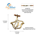 Stingray Necklace for Women Bronze- Stingray Pendant for Women, Stingray Jewelry, Stingray Pendant, Scuba Diving Jewelry, Bronze Jewelry