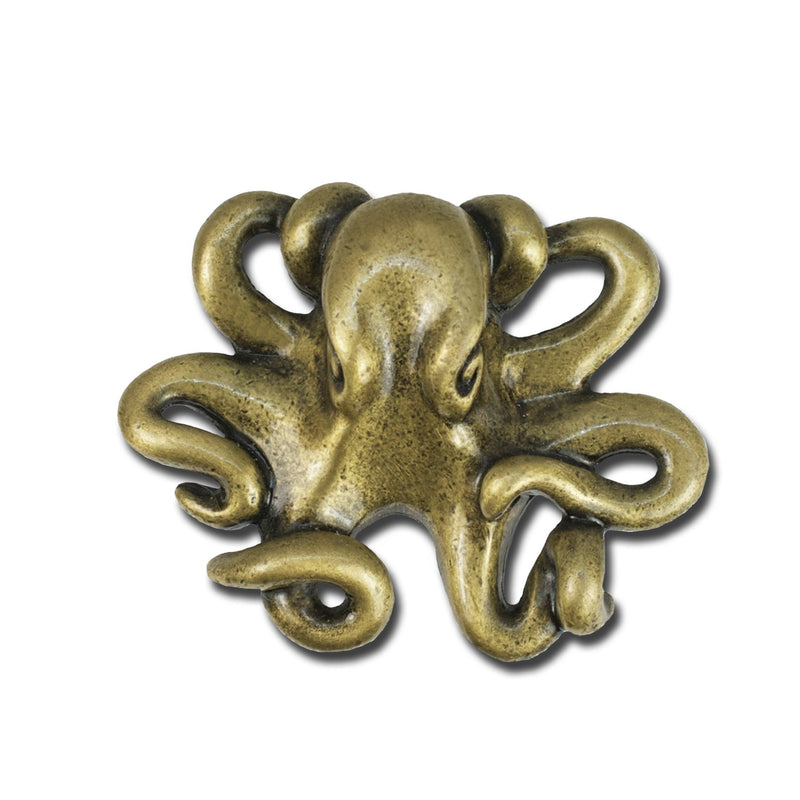 Octopus Drawer Pulls, Beach Decor, Coastal Drawer Pulls, Nautical Draw