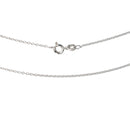 Sterling Silver Cable Chain,  .925 Sterling Cable Chain 1mm
