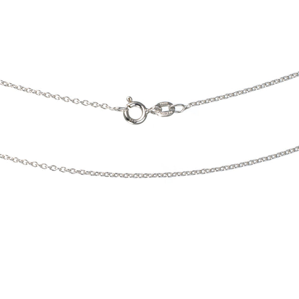 Sterling Silver Cable Chain,  .925 Sterling Cable Chain 1mm