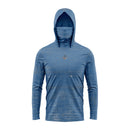 FULLY ADAPT - Long Sleeve UV Fishing Shirt with Hood and Mask