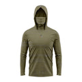 FULLY ADAPT - Long Sleeve UV Fishing Shirt with Hood and Mask