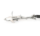 Blue Shark Necklace, Joe Romeiro Shark Necklace- Shark Gifts for Women and Men, Shark Charm, Gifts for Shark Lovers, Sea Life Jewelry, Shark Pendant