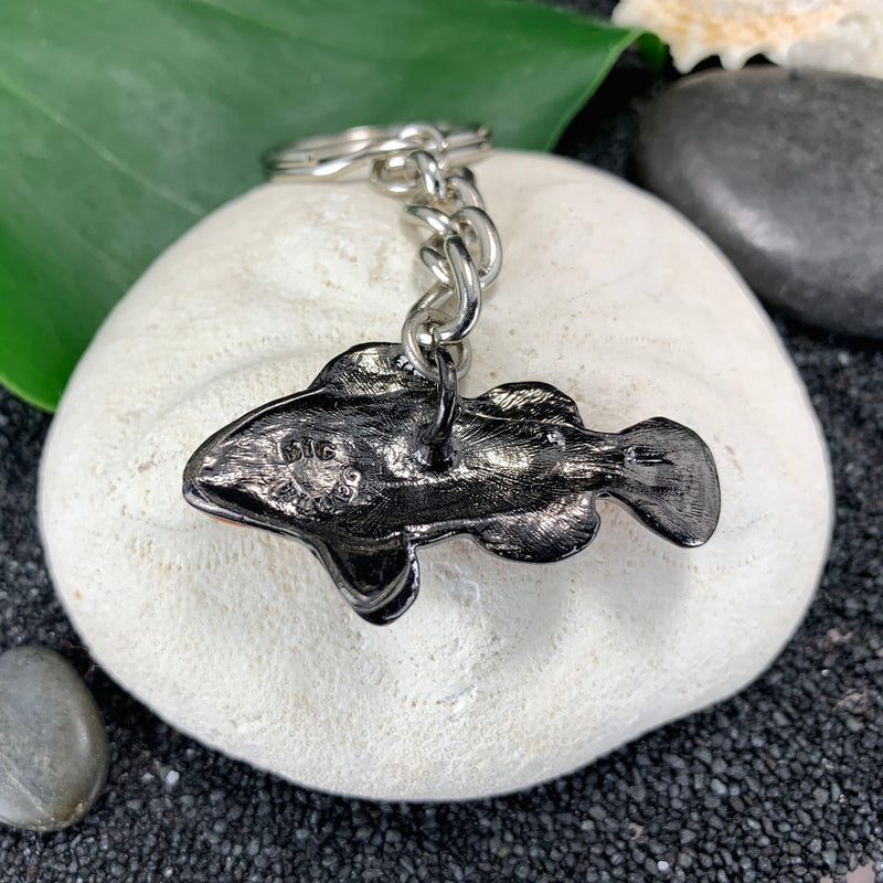 Clown Fish Keychain for Women and Teens-Key Chain Gift for Women, Clown Fish Key Ring, Clown Fish Charm, Gifts for Ocean Lovers, Pewter Keychains