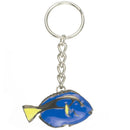 Blue Tang Keychain for Women and Teens-Key Chain Gifts, Blue Tang Key Ring, Blue Tang Charm, Gift for Ocean Lover, Pewter Keychain