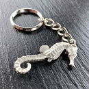 Seahorse Keychain for Women and Men- Seahorse Gifts for Women, Seahorse Key Ring, Seahorse Charm, Gifts for Ocean Lovers, Sea Life Keychain