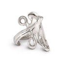 Octopus Ring Sterling Silver Adjustable Octopus Ring Sea Life Ring Scuba Diving Jewelry Gifts For Octopus Lovers