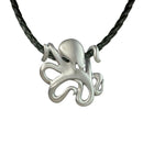 Octopus Necklace Pewter Pendant- Octopus Gift for Women and Men, Octopus Necklaces, Gift for Octopus Lover, Sea Life Jewelry for Divers, Octopus Charm