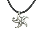 Starfish Necklace Pendant- Beach Theme Gift for Women, Sea Star Necklace, Gifts for Beach Lovers, Sea Life Jewelry for Ocean Lovers, Starfish Charm