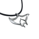 Manta Ray Necklace Pewter Pendant- Manta Ray Gift for Women and Men, Stingray Necklace, Gifts for Divers, Sea Life Jewelry for Divers, Stingray Charm