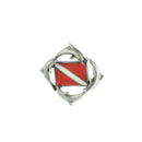Dolphin Pin, Sea Life Pin, Scuba Diver Pins, High Quality Divers Pewter Pin