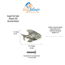 Fish Drawer Pull and Knobs- Fish Handles, Ocean Theme Drawer Pulls and Knobs, Coastal Drawer Pulls, Nautical Drawer Pulls, Sea Life Cabinet Pull