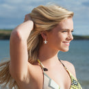 Turtle Earrings Sterling Silver- Sea Turtle Drop Earrings, Sea Turtle Gift for Women, Sterling Silver Turtle Dangle Earrings, Gifts for Turtle Lovers