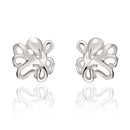 Octopus Earrings Sterling Silver- Octopus Post Earrings, Octopus Earrings, Gifts for Octopus Lovers, Octopus Gifts, Sea Life Earrings