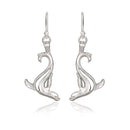 Sea Lion Earrings Sterling Silver- Sea Lion Drop Earrings for Girls, Sea Lion Dangle Earrings Sterling Silver, Beachy Earrings