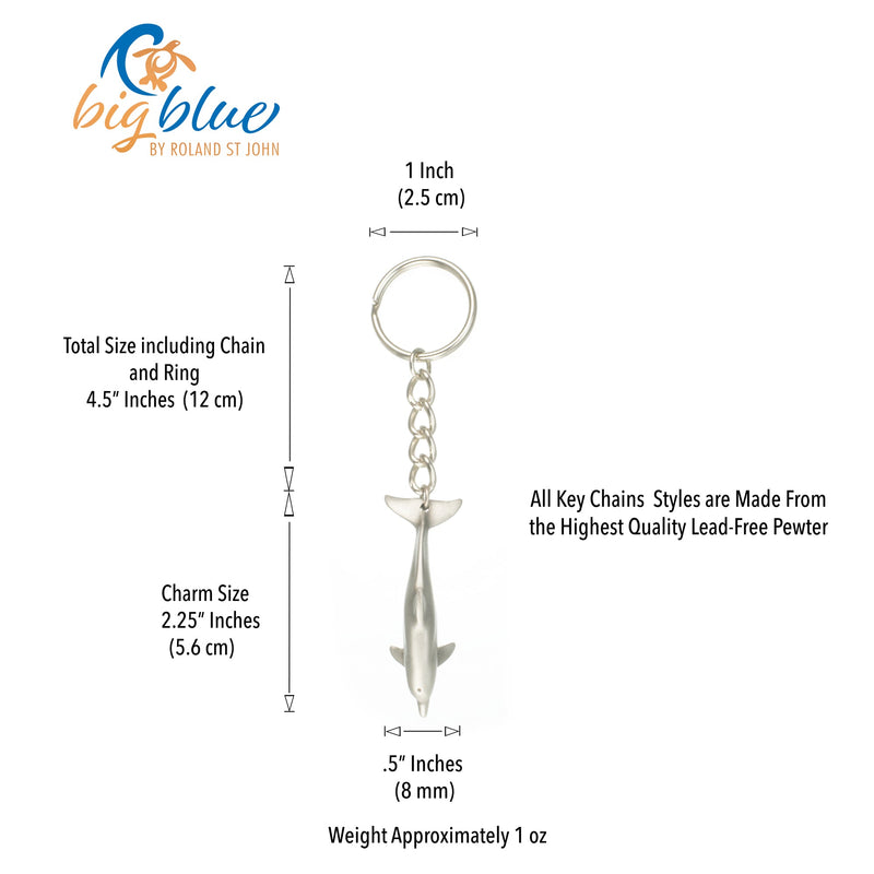 Dolphin Keychain for Women and Men- Dolphin Gifts for Women, Dolphin Key Ring, Gifts for Dolphin Lovers, Sea Life Key Chain