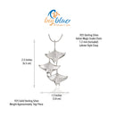 Stingray Necklace Sterling Silver- Manta Ray Necklace, Stingray Jewelry, Manta Ray Pendant, Scuba Diving Jewelry, Ocean Inspired Fine Jewelry