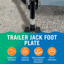 Trailer Jack Foot Plate