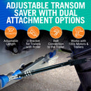 Adjustable Transom Saver Motor Mount