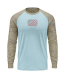 ADAPT PATRIOT- 2 Tone Long Sleeve UV Fishing Shirt