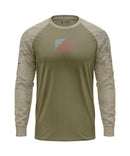 ADAPT PATRIOT- 2 Tone Long Sleeve UV Fishing Shirt