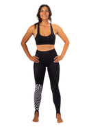 Black Carvico Lycra Leggings