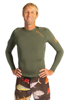 Men's Rear-zip Surf Top