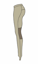 Tan Carvico Lycra Leggings