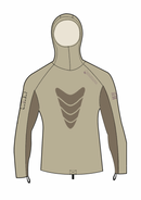 Tan Carvico Spearfishing Rashguard