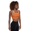 Life League Gear - ADAPT - High Viz Orange - Padded Sports Bra