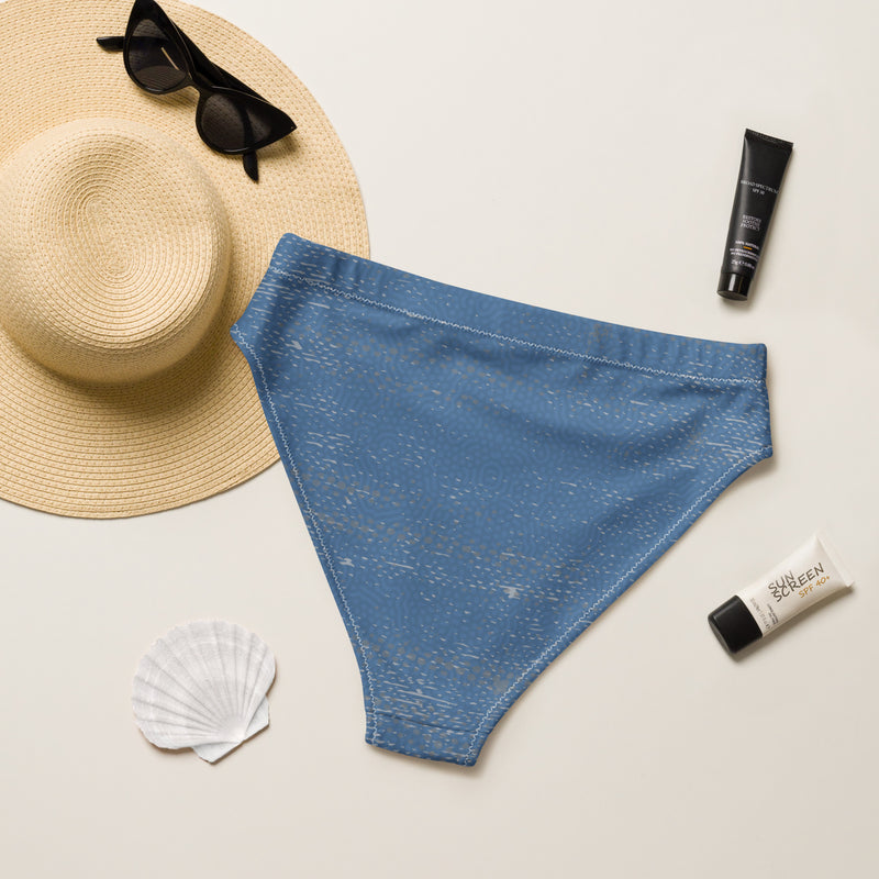 Life League Gear - ADAPT - Blue Ocean - Recycled High-Waisted Bikini Bottom