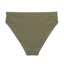 Life League Gear - ADAPT - Olive Green - Recycled High-Waisted Bikini Bottom
