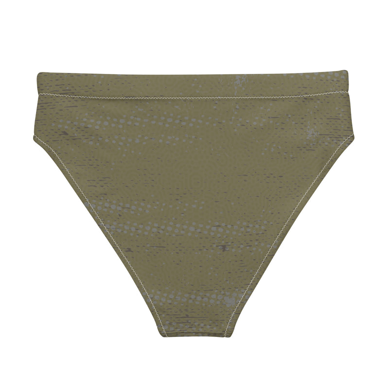 Life League Gear - ADAPT - Olive Green - Recycled High-Waisted Bikini Bottom