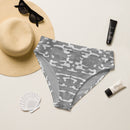 Life League Gear - Grey Camo - Recycled High-Waisted Bikini Bottom