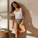 Life League Gear - ADAPT - Olive Green - Recycled High-Waisted Bikini Bottom