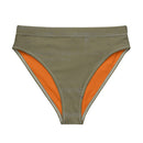 Life League Gear - ADAPT - Olive Green - Recycled High-Waisted Bikini Bottom