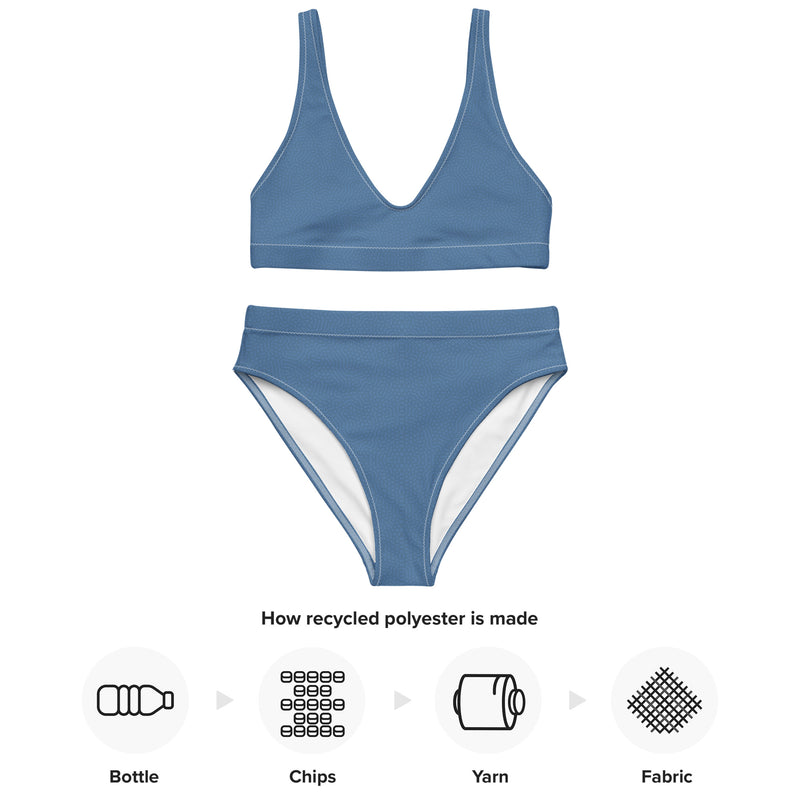 Life League Gear - "Blue Coral" - (White Trim) - Women's Bikini