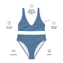 Life League Gear - "Blue Coral" - (White Trim) - Women's Bikini