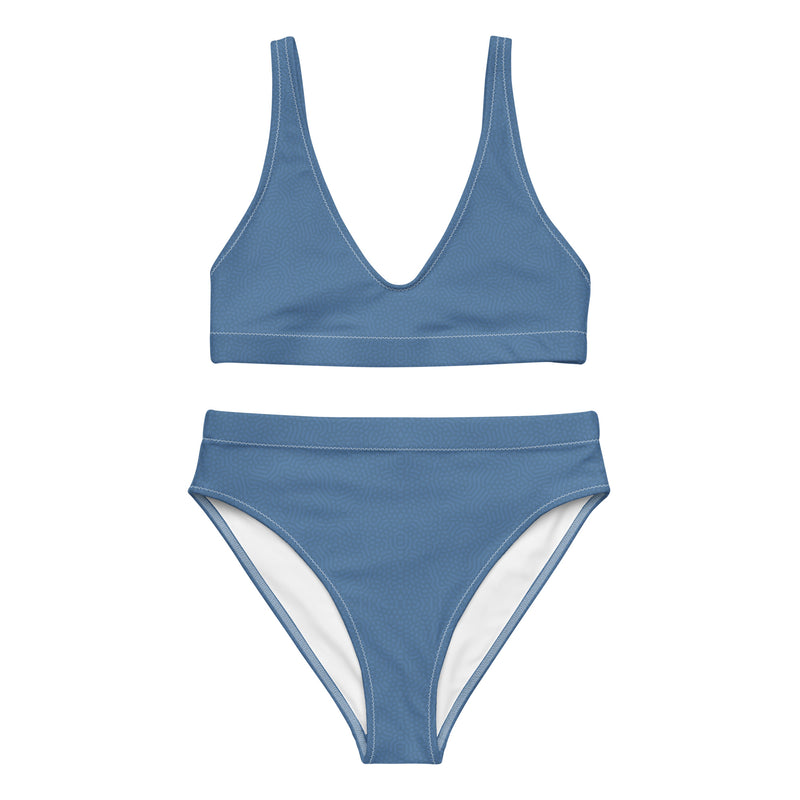 Life League Gear - "Blue Coral" - (White Trim) - Women's Bikini