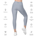 Life League Gear - Women's Leggings with Pockets -  SOLID COOL GREY