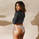 Women's ADAPT - Crop Top Skin - Stealth Grey | Cool Grey