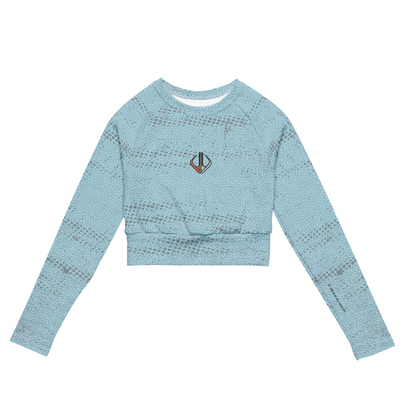 Women's ADAPT - Crop Top Skin - Keys Blue | Shark Grey